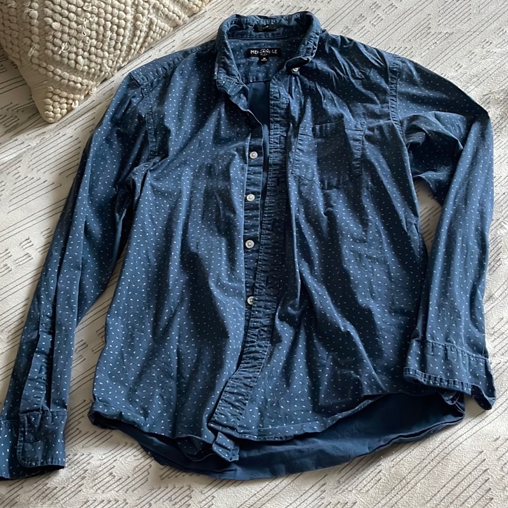 Fun patterned JCrew button down